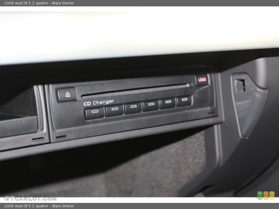 Black Interior Audio System for the 2008 Audi S8 5.2 quattro #79805977