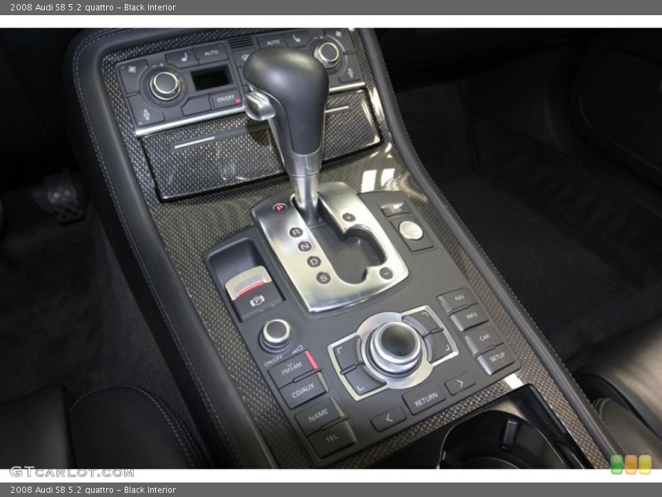 Black Interior Transmission for the 2008 Audi S8 5.2 quattro #79806037