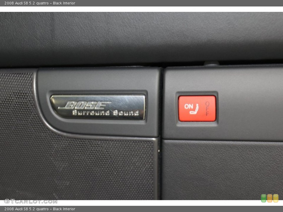 Black Interior Audio System for the 2008 Audi S8 5.2 quattro #79806235