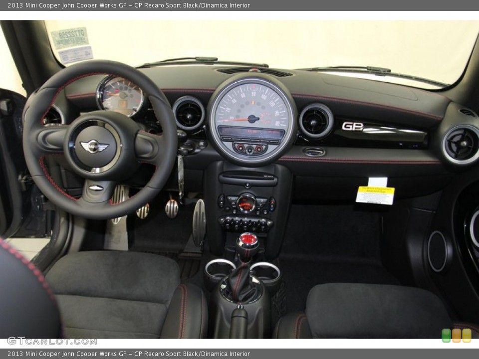 GP Recaro Sport Black/Dinamica Interior Dashboard for the 2013 Mini Cooper John Cooper Works GP #79806336