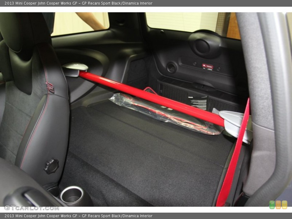 GP Recaro Sport Black/Dinamica Interior Rear Seat for the 2013 Mini Cooper John Cooper Works GP #79806442