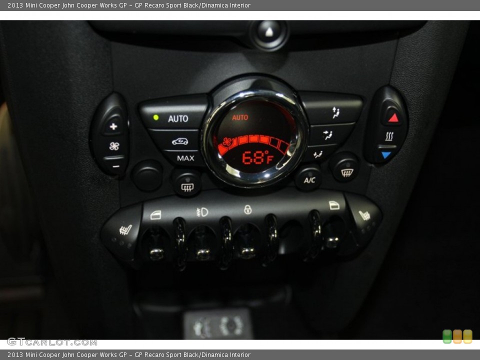 GP Recaro Sport Black/Dinamica Interior Controls for the 2013 Mini Cooper John Cooper Works GP #79806470
