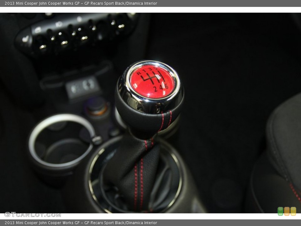 GP Recaro Sport Black/Dinamica Interior Transmission for the 2013 Mini Cooper John Cooper Works GP #79806493