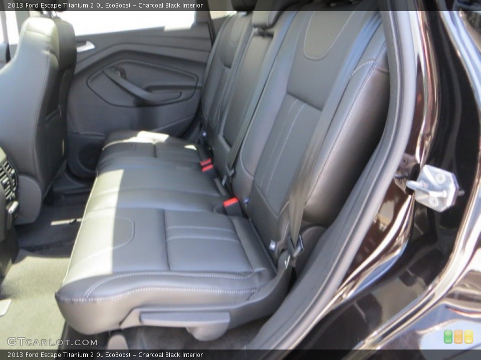 Charcoal Black Interior Rear Seat for the 2013 Ford Escape Titanium 2.0L EcoBoost #79806508