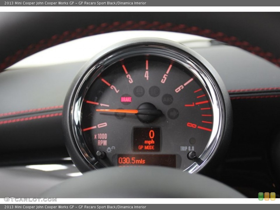 GP Recaro Sport Black/Dinamica Interior Gauges for the 2013 Mini Cooper John Cooper Works GP #79806520