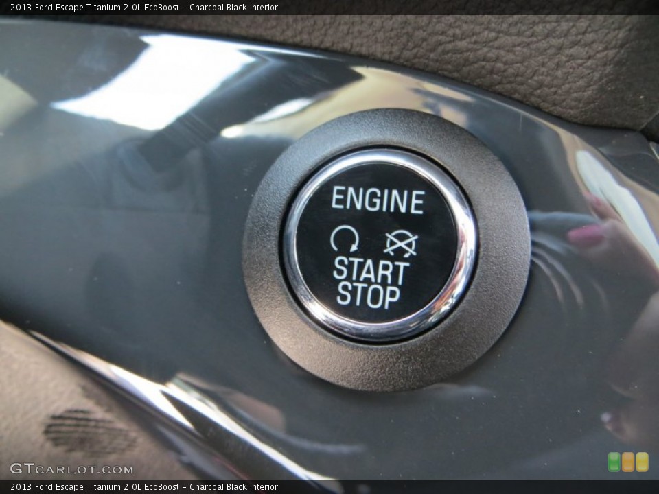 Charcoal Black Interior Controls for the 2013 Ford Escape Titanium 2.0L EcoBoost #79806595