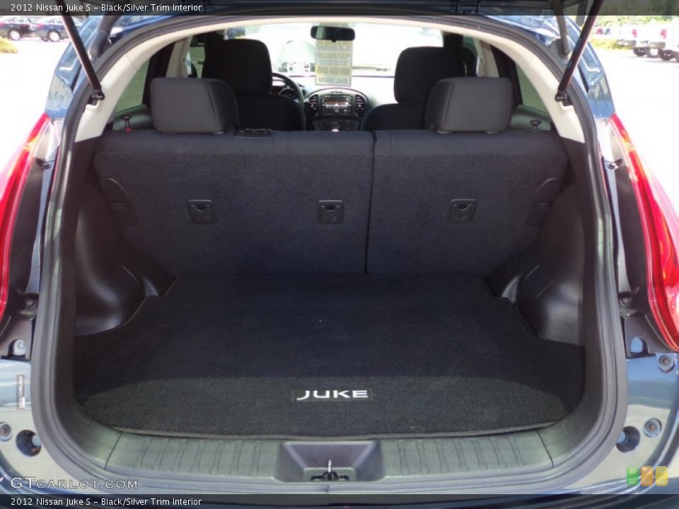 Black/Silver Trim Interior Trunk for the 2012 Nissan Juke S #79806924
