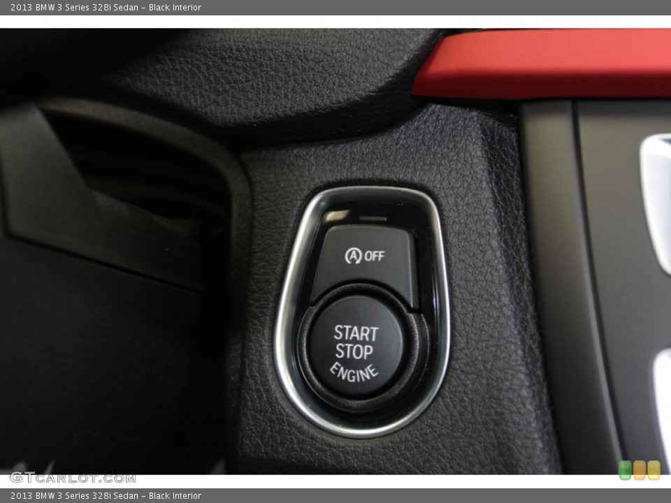 Black Interior Controls for the 2013 BMW 3 Series 328i Sedan #79807483