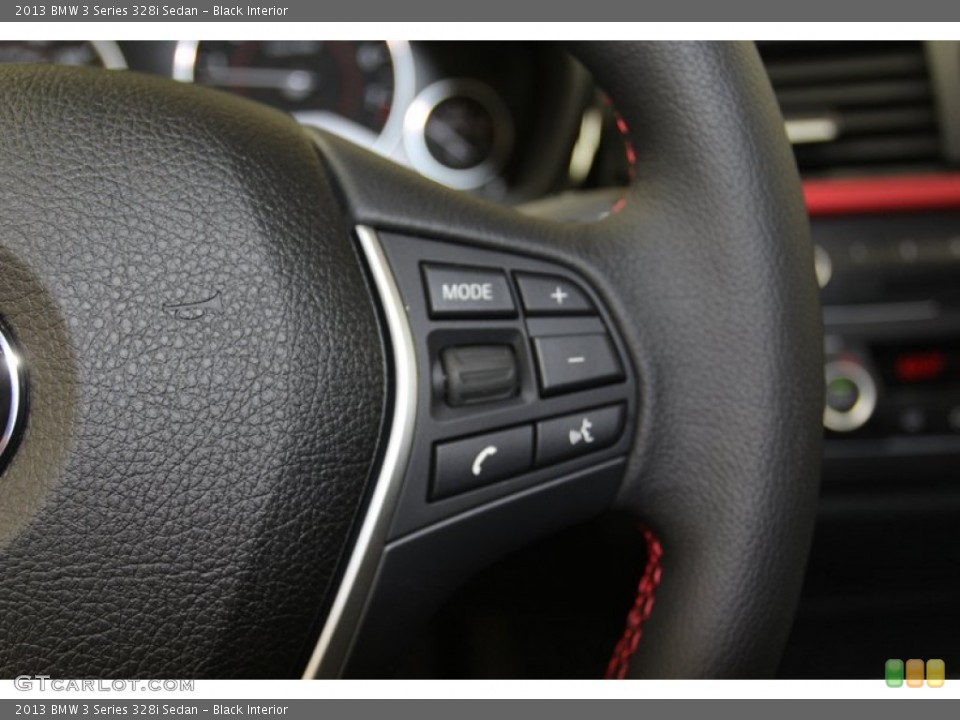 Black Interior Controls for the 2013 BMW 3 Series 328i Sedan #79807495