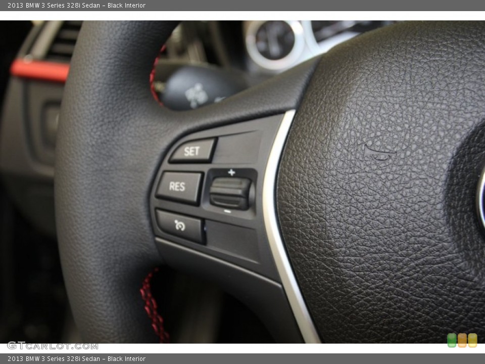Black Interior Controls for the 2013 BMW 3 Series 328i Sedan #79807500