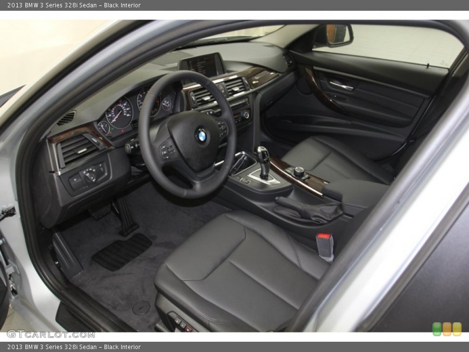 Black Interior Prime Interior for the 2013 BMW 3 Series 328i Sedan #79807642