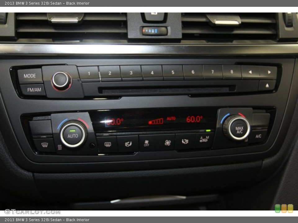 Black Interior Controls for the 2013 BMW 3 Series 328i Sedan #79807699