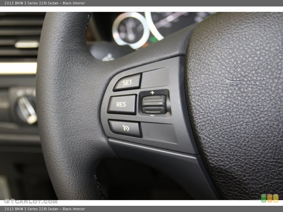 Black Interior Controls for the 2013 BMW 3 Series 328i Sedan #79807753