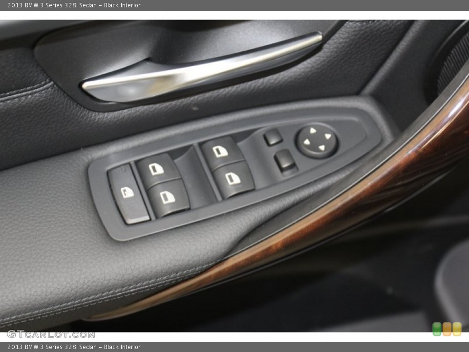 Black Interior Controls for the 2013 BMW 3 Series 328i Sedan #79808806
