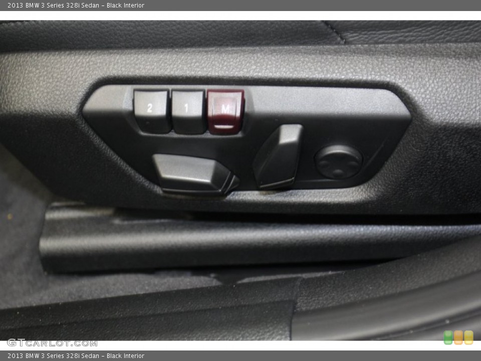 Black Interior Controls for the 2013 BMW 3 Series 328i Sedan #79808812