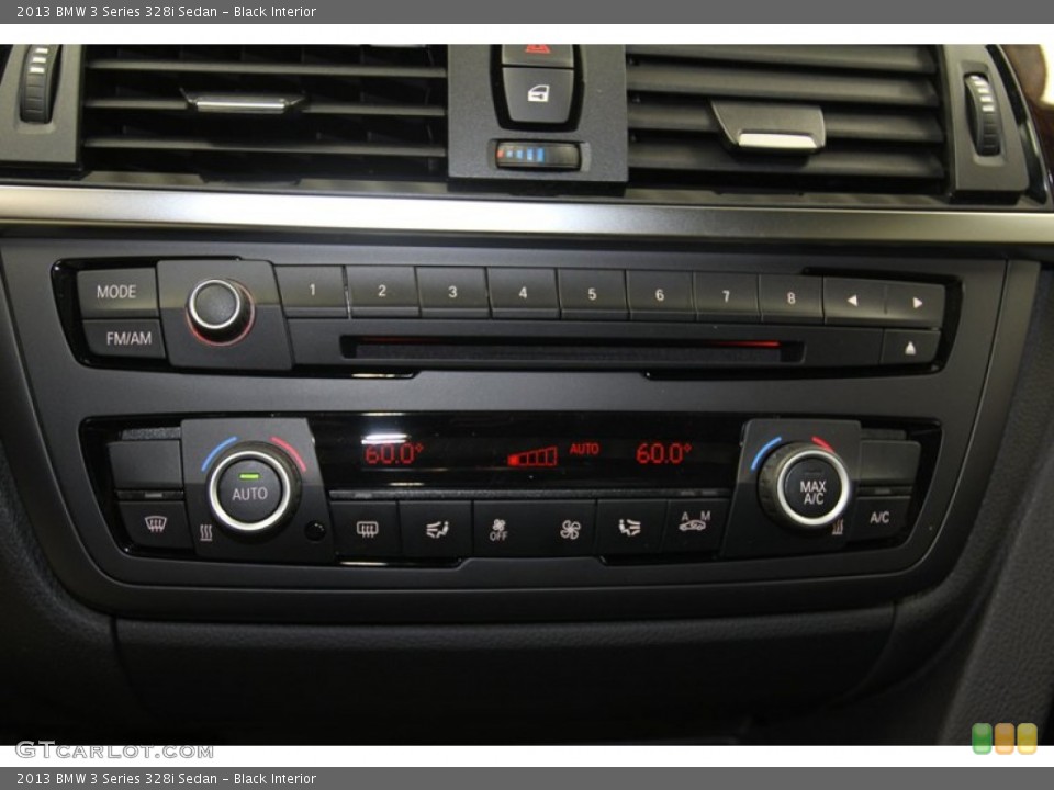 Black Interior Controls for the 2013 BMW 3 Series 328i Sedan #79808848