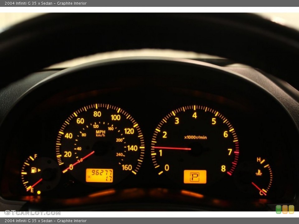 Graphite Interior Gauges for the 2004 Infiniti G 35 x Sedan #79808997
