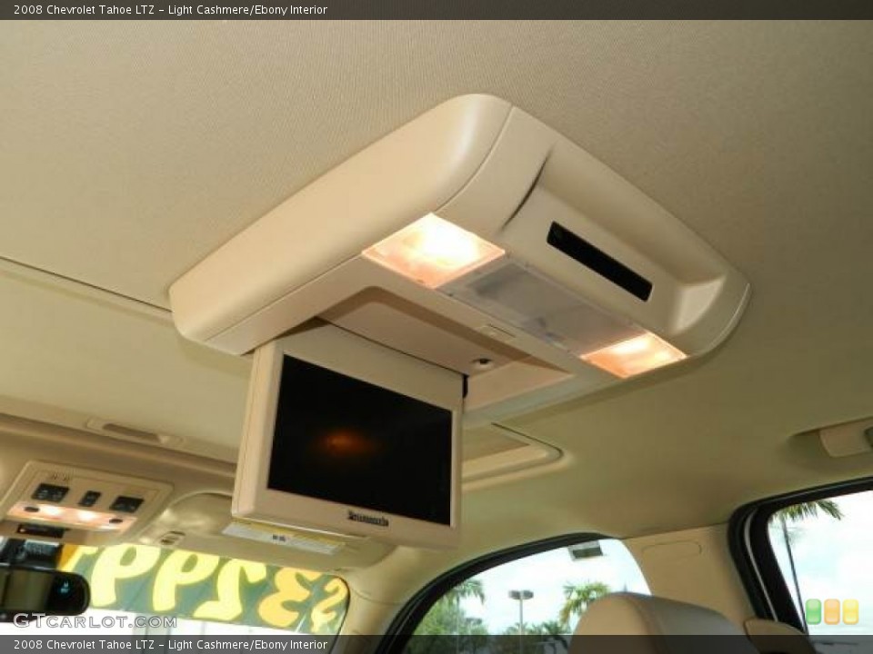 Light Cashmere/Ebony Interior Entertainment System for the 2008 Chevrolet Tahoe LTZ #79812871