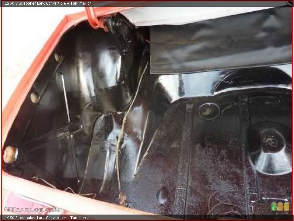 Tan Interior Trunk for the 1960 Studebaker Lark Convertible #79814758