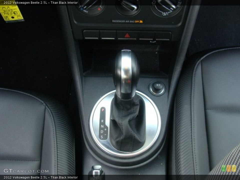 Titan Black Interior Transmission for the 2012 Volkswagen Beetle 2.5L #79815228