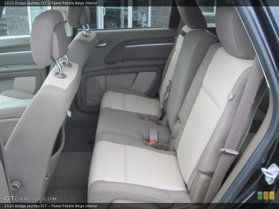 Pastel Pebble Beige Interior Rear Seat for the 2010 Dodge Journey SXT #79816352