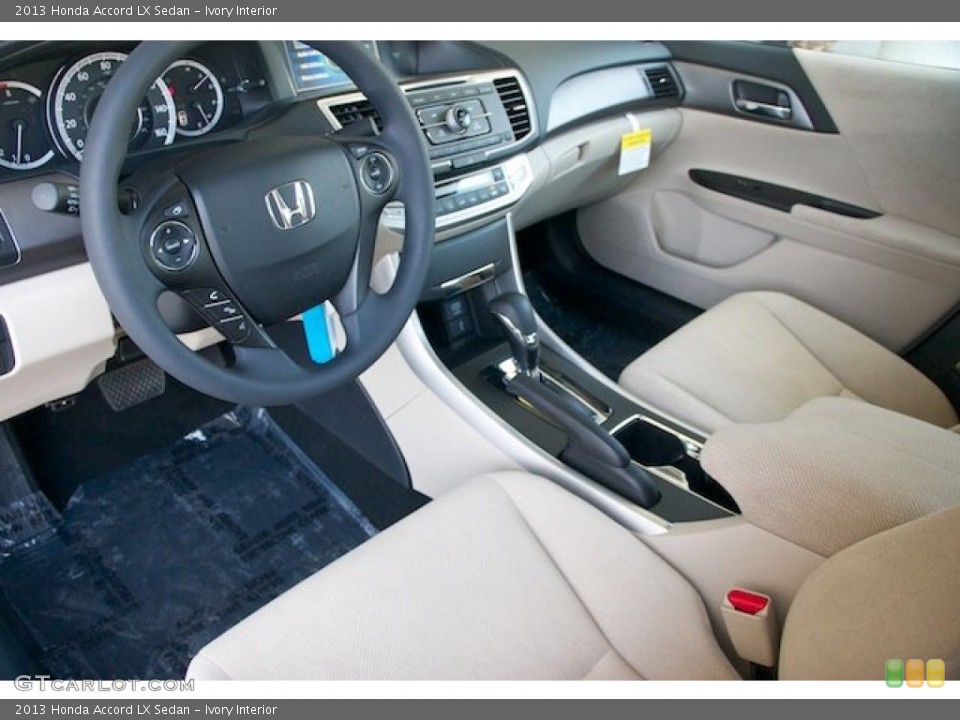 Ivory Interior Prime Interior for the 2013 Honda Accord LX Sedan #79817811