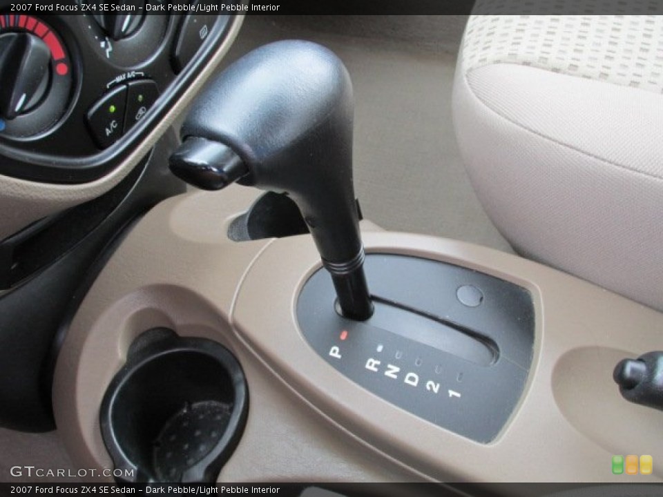 Dark Pebble/Light Pebble Interior Transmission for the 2007 Ford Focus ZX4 SE Sedan #79819013