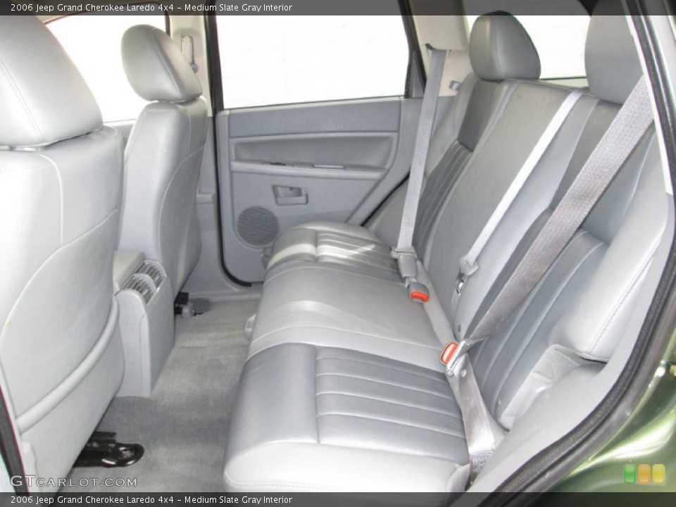 Medium Slate Gray Interior Rear Seat for the 2006 Jeep Grand Cherokee Laredo 4x4 #79819018