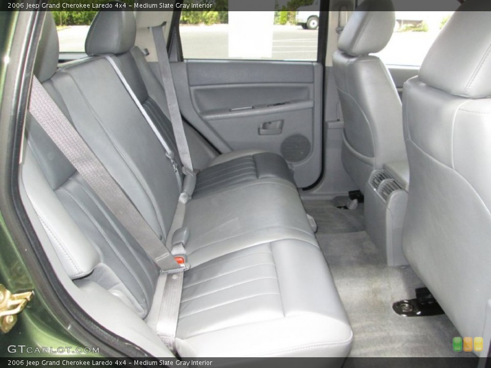 Medium Slate Gray Interior Rear Seat for the 2006 Jeep Grand Cherokee Laredo 4x4 #79819033