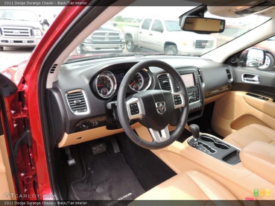 Black/Tan Interior Dashboard for the 2011 Dodge Durango Citadel #79822819