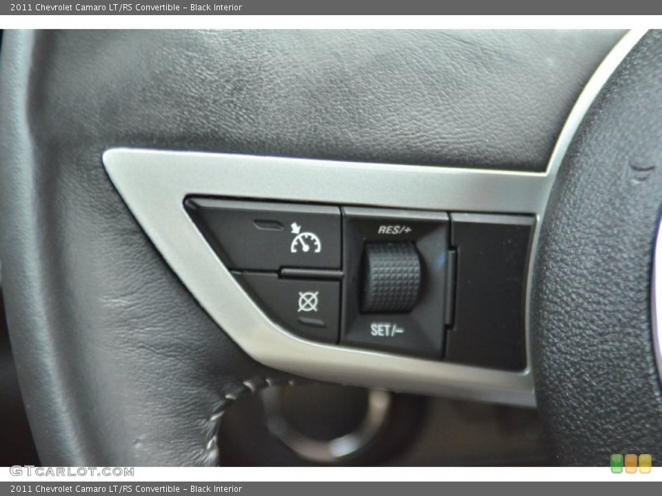 Black Interior Controls for the 2011 Chevrolet Camaro LT/RS Convertible #79823557