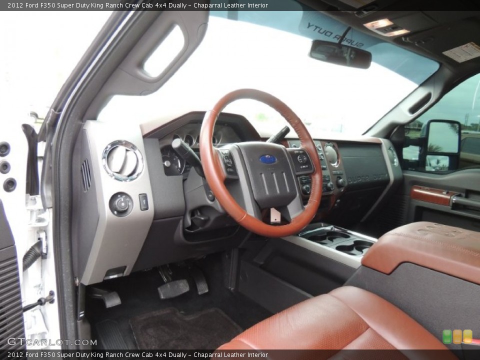 Chaparral Leather 2012 Ford F350 Super Duty Interiors