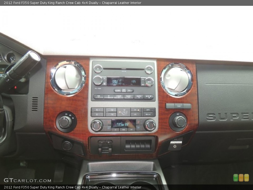 Chaparral Leather Interior Controls for the 2012 Ford F350 Super Duty King Ranch Crew Cab 4x4 Dually #79824068