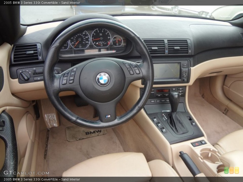 Sand Interior Dashboard for the 2005 BMW 3 Series 330i Convertible #79825039