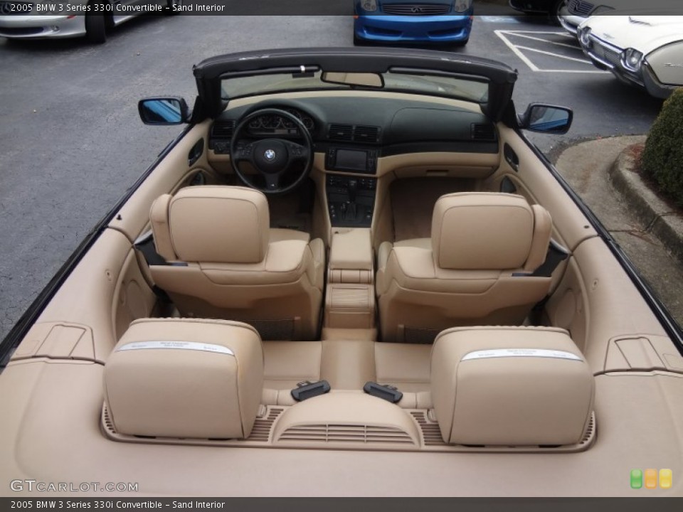 Sand Interior Photo for the 2005 BMW 3 Series 330i Convertible #79825079