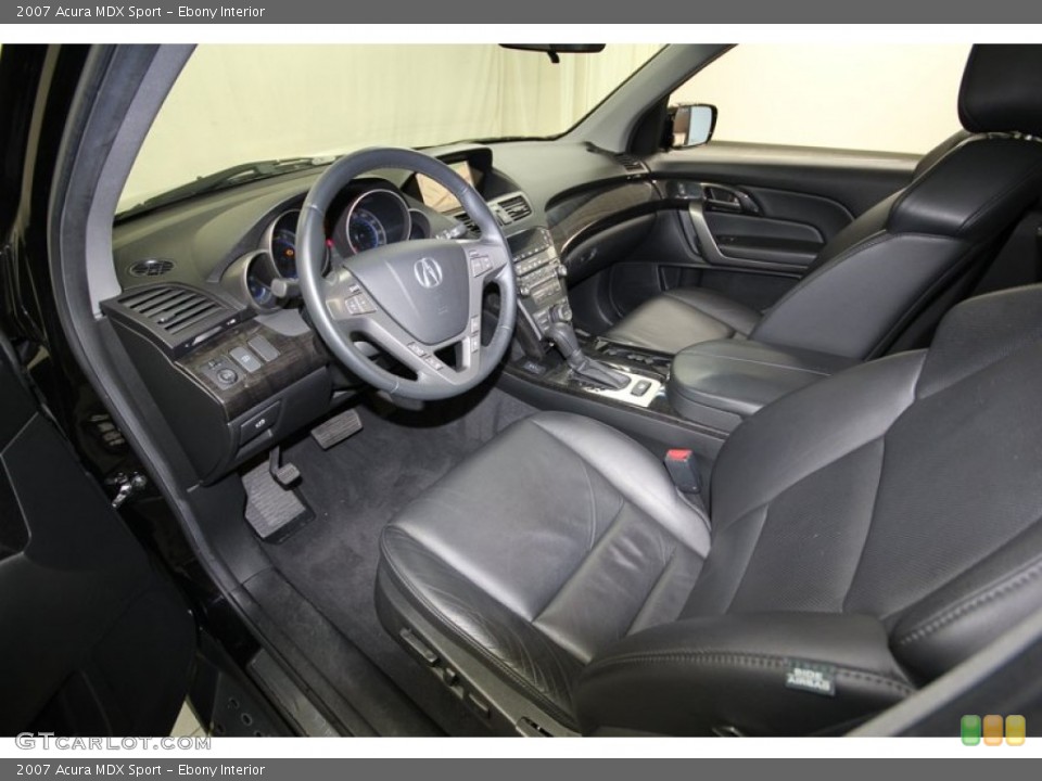 Ebony Interior Prime Interior for the 2007 Acura MDX Sport #79825786