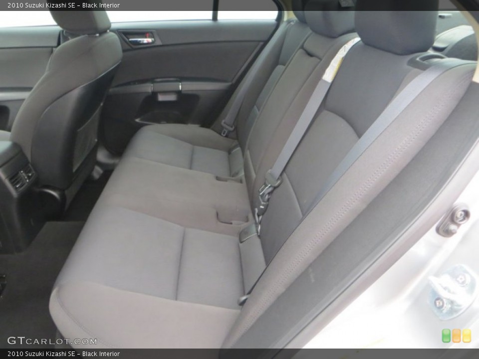 Black Interior Rear Seat for the 2010 Suzuki Kizashi SE #79826611