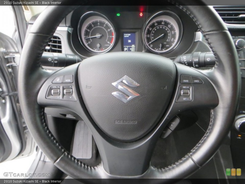Black Interior Steering Wheel for the 2010 Suzuki Kizashi SE #79826841