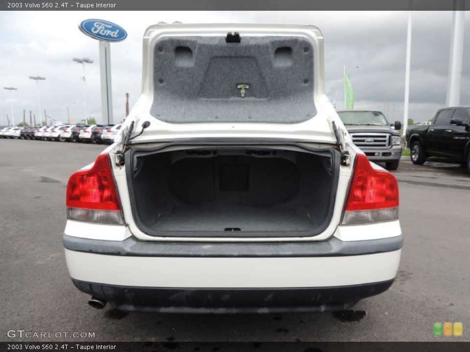 Taupe Interior Trunk for the 2003 Volvo S60 2.4T #79827076