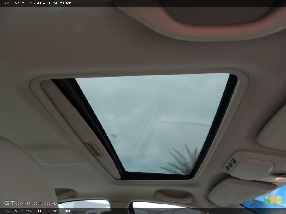 Taupe Interior Sunroof for the 2003 Volvo S60 2.4T #79827139