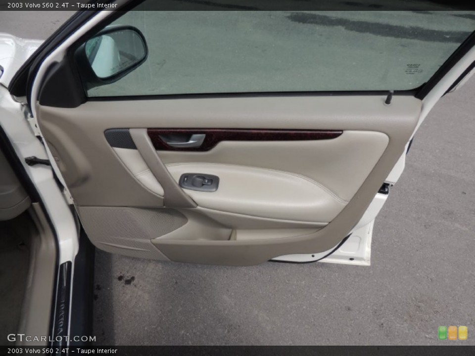 Taupe Interior Door Panel for the 2003 Volvo S60 2.4T #79827167