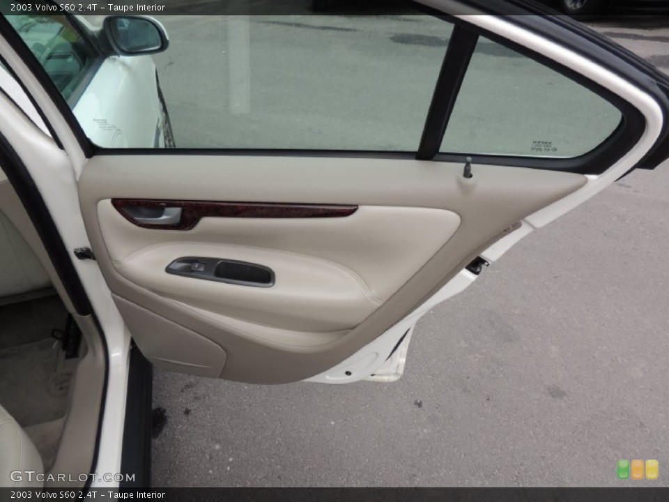 Taupe Interior Door Panel for the 2003 Volvo S60 2.4T #79827208