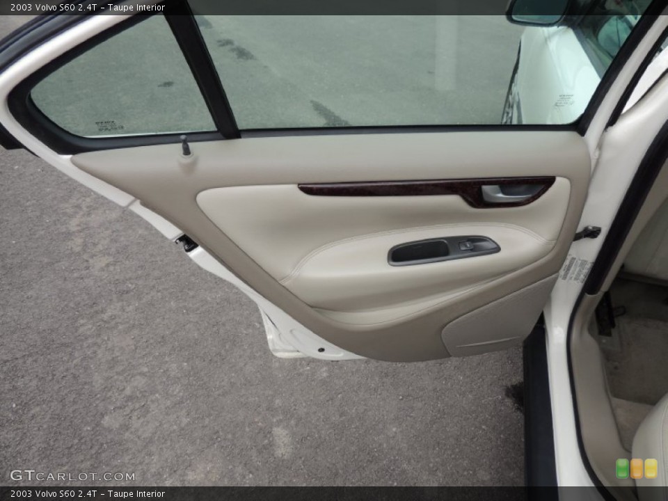 Taupe Interior Door Panel for the 2003 Volvo S60 2.4T #79827250