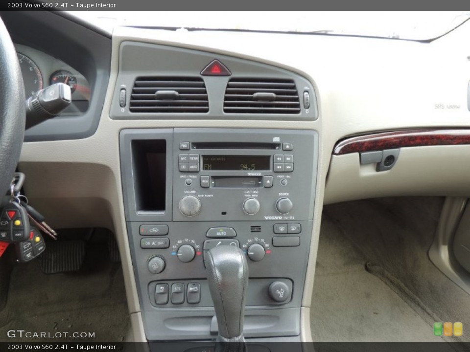 Taupe Interior Controls for the 2003 Volvo S60 2.4T #79827384