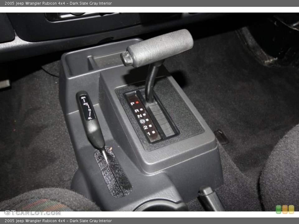 Dark Slate Gray Interior Transmission for the 2005 Jeep Wrangler Rubicon 4x4 #79827934