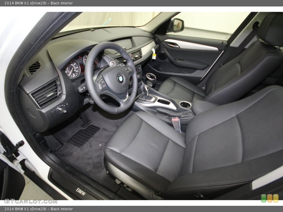 Black Interior Prime Interior for the 2014 BMW X1 sDrive28i #79830824