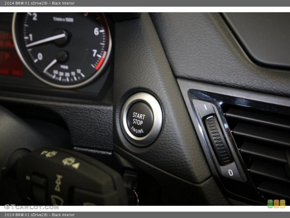 Black Interior Controls for the 2014 BMW X1 sDrive28i #79831039