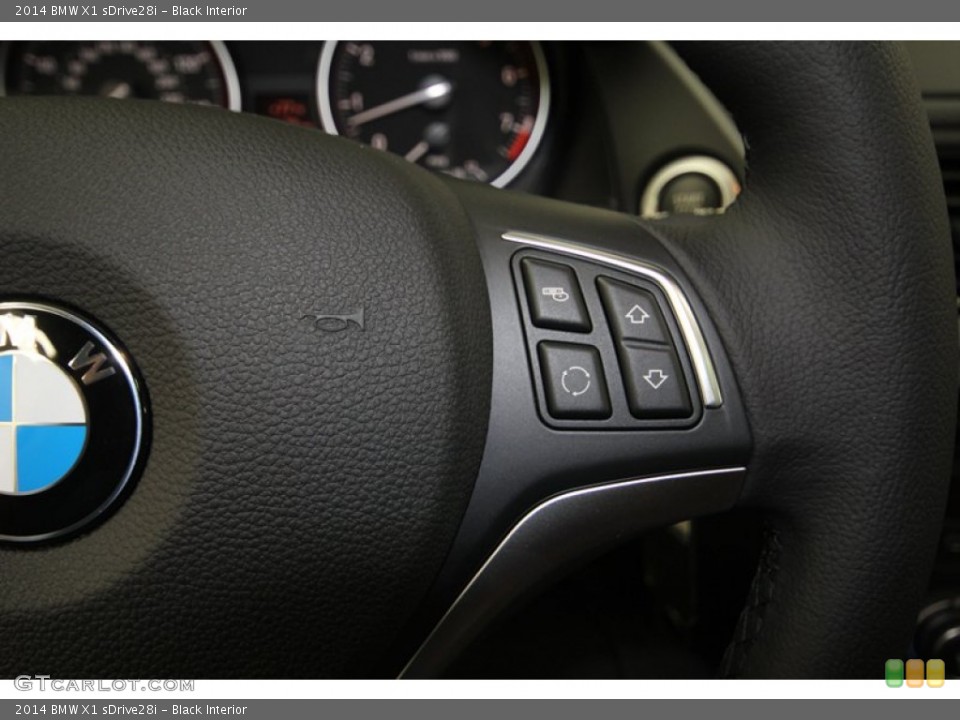 Black Interior Controls for the 2014 BMW X1 sDrive28i #79831060