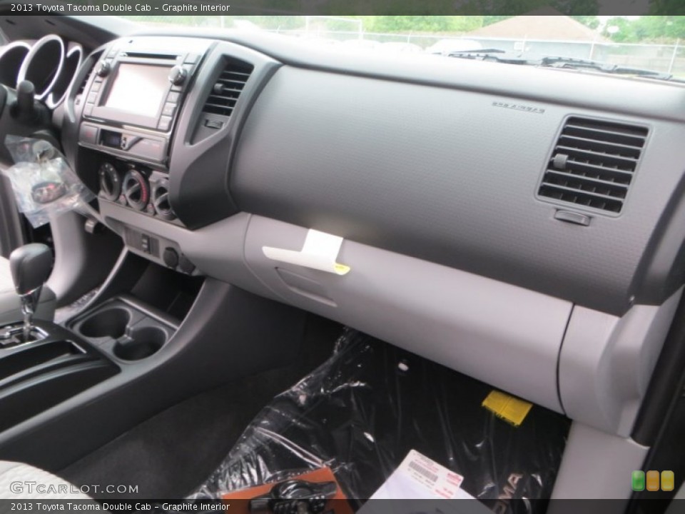 Graphite Interior Dashboard for the 2013 Toyota Tacoma Double Cab #79831542