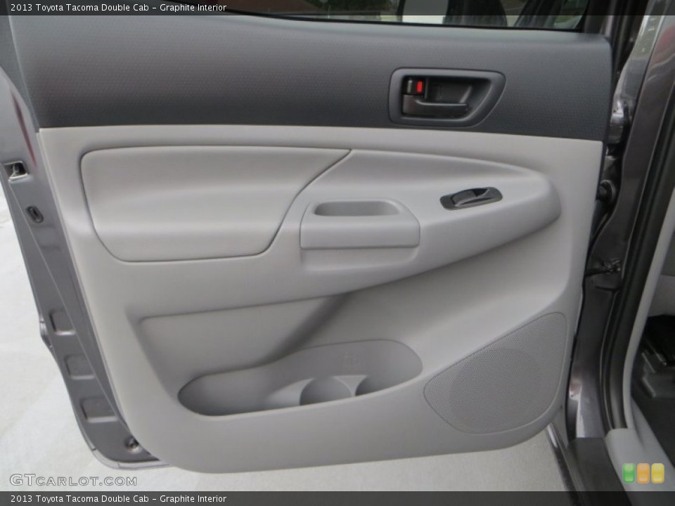 Graphite Interior Door Panel for the 2013 Toyota Tacoma Double Cab #79831562
